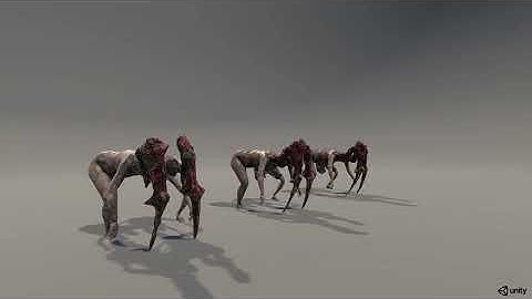 Monster12 animated game-ready 3d model