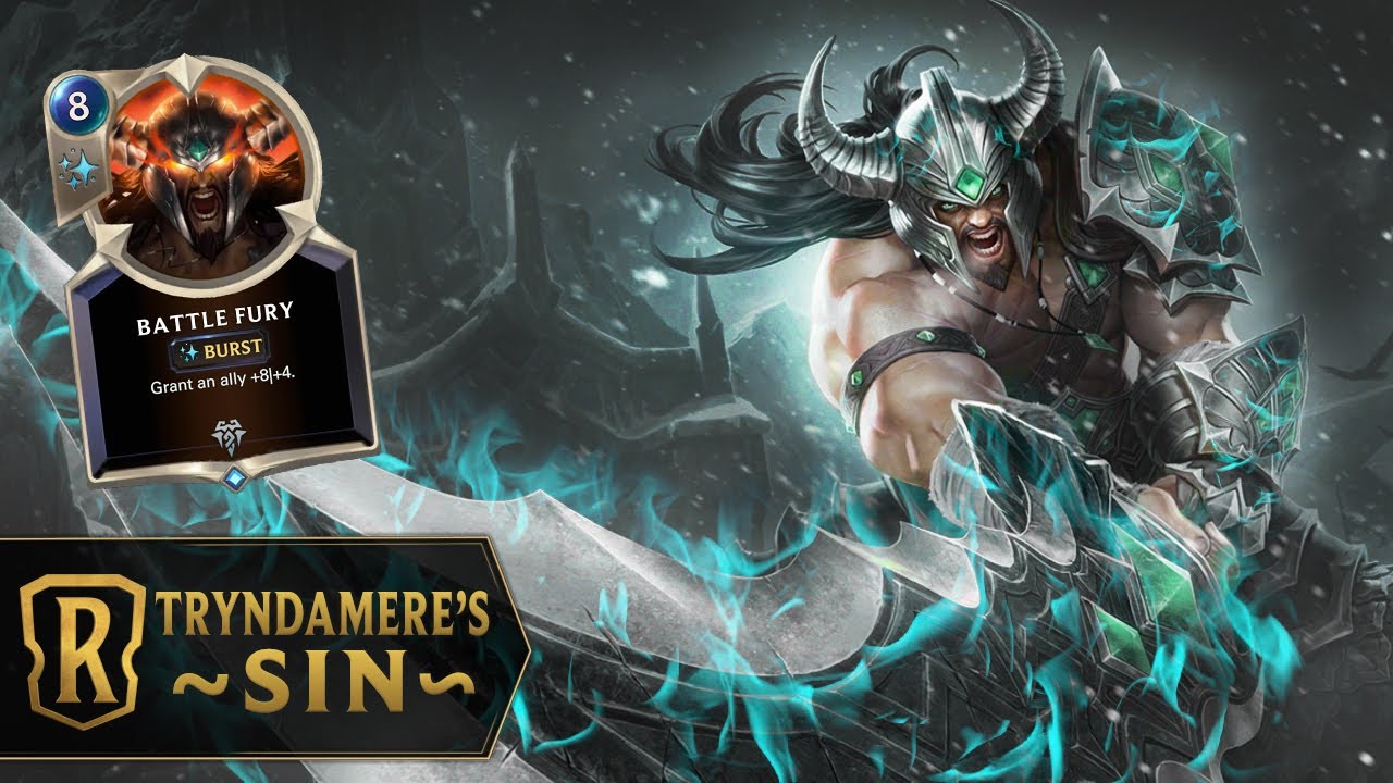 Sin of Wrath Tryndamere ​- Vault of Gluttony Anivia Deck - Legends of Runeterra - Patch 2.1.0
