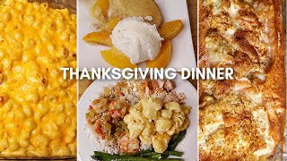 Cook Thanksgiving Dinner with Me 2020! 4.5 Hour Feast (non-traditional)