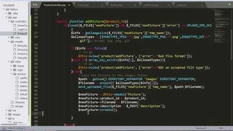 PHP MVC Part11b: Adding Pictures to the Product Catalog