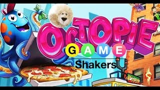 Game Shakers OCTOPIE GAME APP Play & Review Pizza Truck City Delivery Boy Toss Octopus Cellphone screenshot 2
