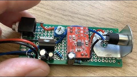 28 - Mic Preamp with Audio Compression (PLEASE SEE VIDEO DESCRIPTION)