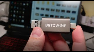 Unboxing - BlitzWolf® BW-CR1 Type-C SD/TF Card Reader USB3.0