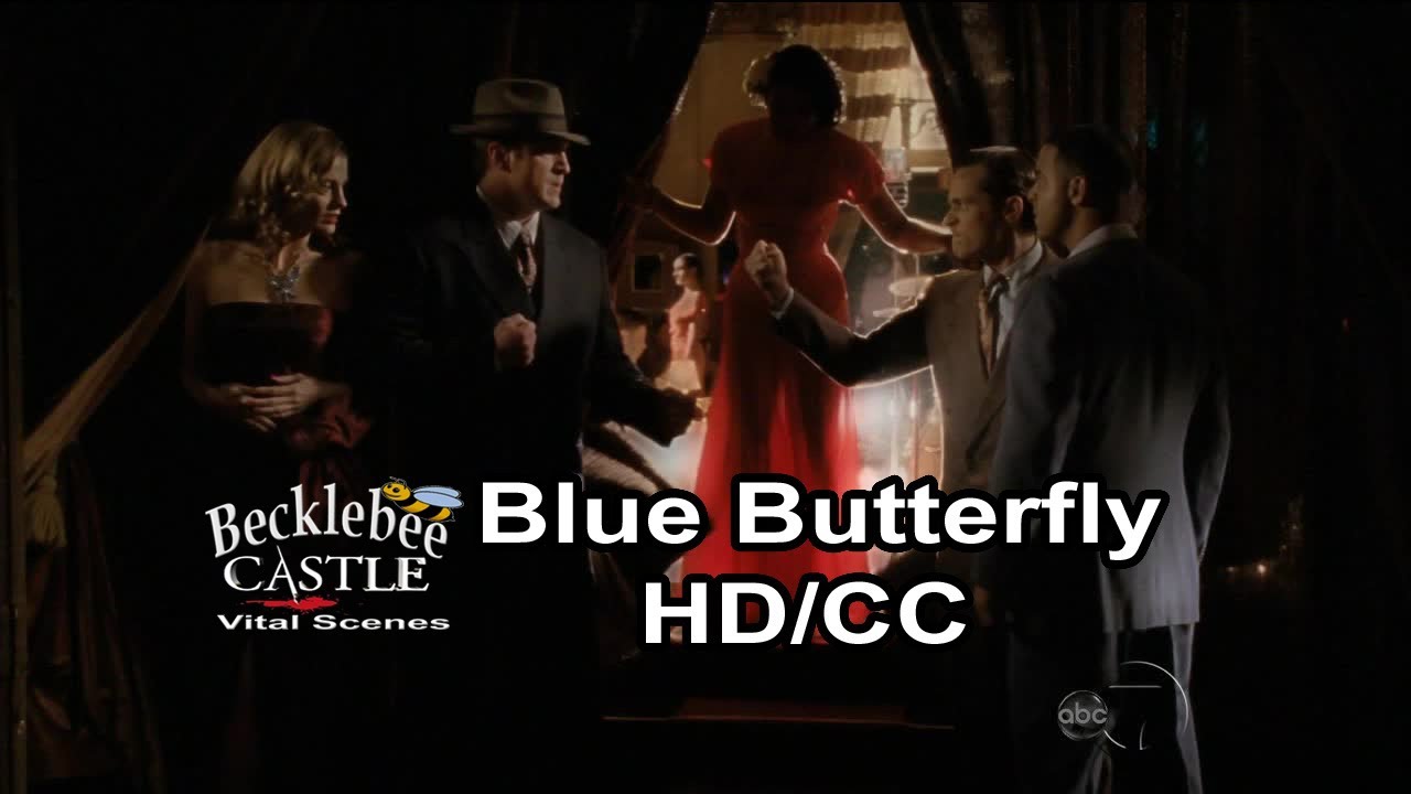 Castle 4x14 "Blue Butterfly"  - "Cream In My Coffee" (HD/CC)