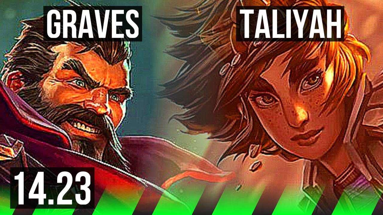GRAVES vs TALIYAH (JGL) | 2/0/4 | KR Master | 14.23