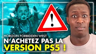 Alerte PS5 & PS4 : N'ACHETEZ PAS la version PlayStation 5 de Horizon Forbidden West, mais la PS4 ! ????