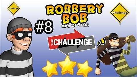 robbery bob_game Play walkthrough part 1_ chapter 10: challenge (iOS, android)