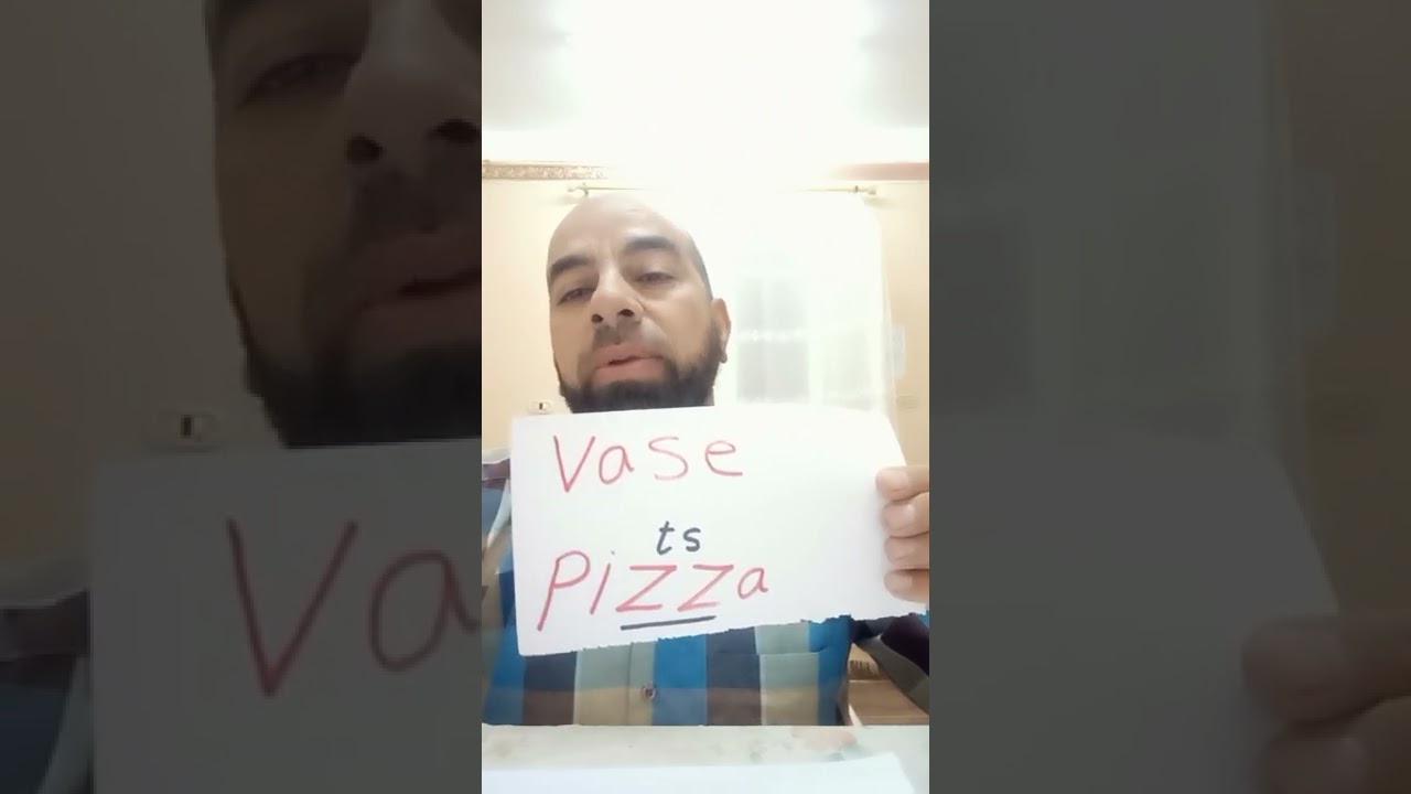 How to pronounce these two words in English correctly. (vase& pizza 🍕