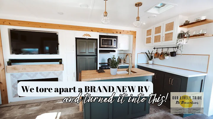 HAVE YOU SEEN THIS FULL TOUR?! RV Renovation Forest River Flagstaff Classic