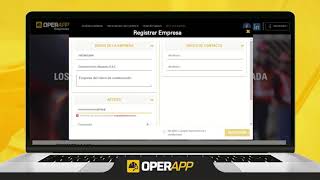 REGÍSTRATE COMO EMPRESA EN OPERAPP screenshot 3