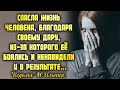 Спасла человека, благодаря своему дару, из-за которого её боялись и ненавидели. И в результате