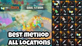 INFINITE Soul Storm Farm! Get Tons of Uniques FAST | Minecraft Dungeons 2