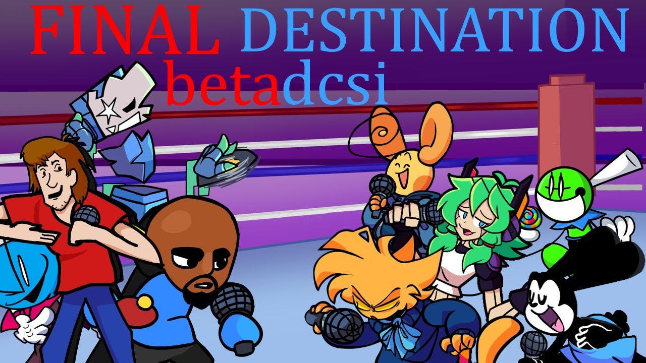 Final Destination, but every turn a different character sings it!