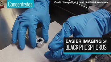 This method helps scientists work with air-sensitive 2-D materials