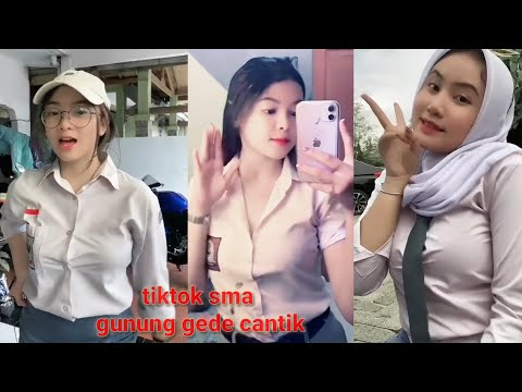 tiktok sma gunung gede cantik