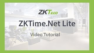 Video Tutorial: ZKTime.Net Lite (Descarga e instalación del software) 2019 screenshot 2