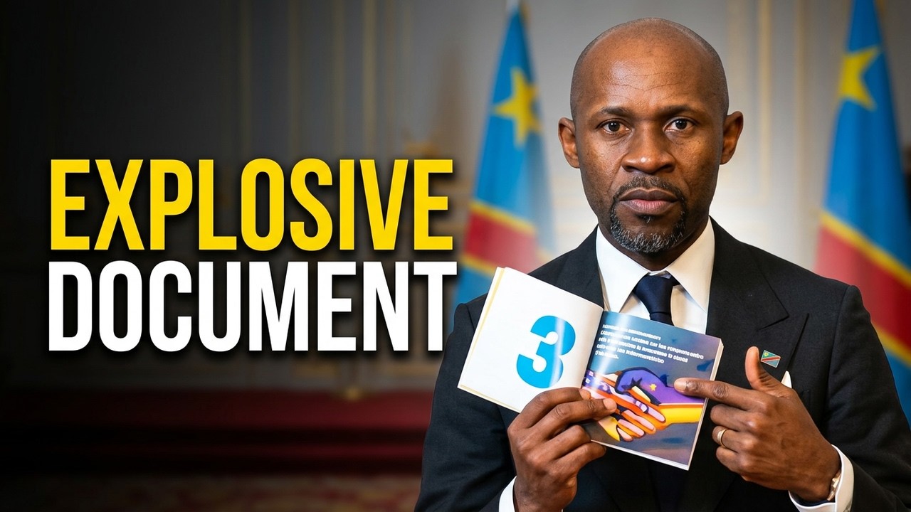 #RDC PATRICK MUYAYA A PARIS | Document explosif présenté