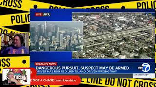 LAPD!!!! LIVE POLICE CHASE WITH MIKEY & CREED @WEGOTACHASE