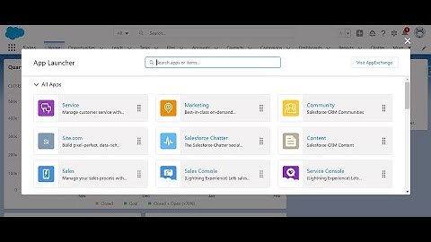 Key Features of the Salesforce App Launcher