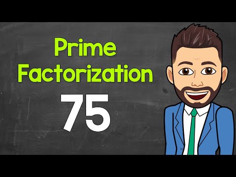 Prime Factorization of 75 | Math with Mr. J