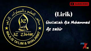 Shollallah Ala Muhammad - Az zahir (Lirik)
