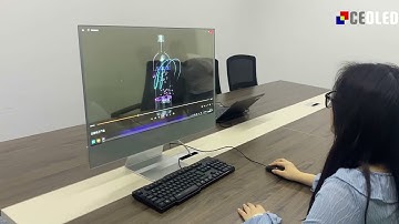 30 inch Transparent OLED Touch Desk Top Monitor_CEOLED rk-o30-ztp6