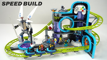 LEGO City 60421 Robot World Roller-Coaster Park Speed Build