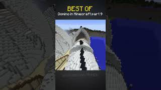 BEST OF Domino in Minecraft part 9 #shorts