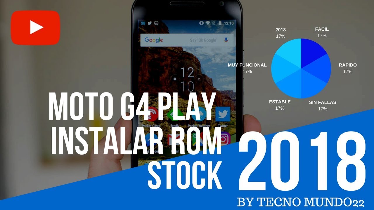 Como Instalar CustomRom Android 8.1.0 no Moto G4 Play XT1603