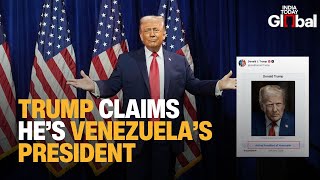 Trump Posts Wikipedia style post Claiming Himself Acting President of Venezuela