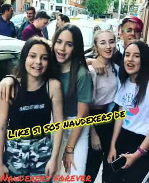 «Adexe & Nau» cantan con Naudexers (esto no es sincero)❤😍🎶🎶