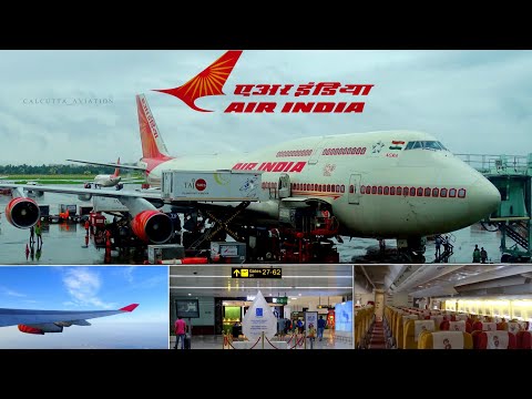 Air India Boeing 747 Full Journey Trailer | AI401 DELHI - KOLKATA