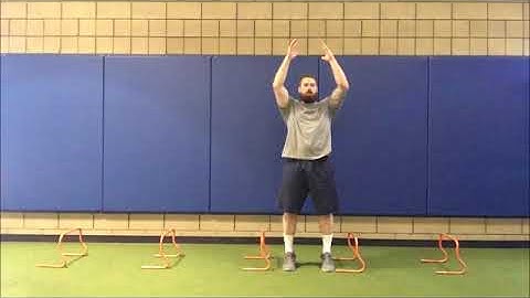 Hurdle Jump - Lateral - Snap Down + Pause - Single Response