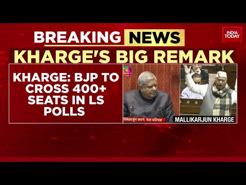 Mallikarjun Kharge Big Remark On Upcoming 2024 Election: BJP To Cross 400+ Seats In Lok Sabha Polls