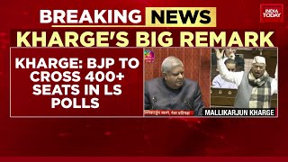 Mallikarjun Kharge Big Remark On Upcoming 2024 Election: BJP To Cross 400+ Seats In Lok Sabha Polls