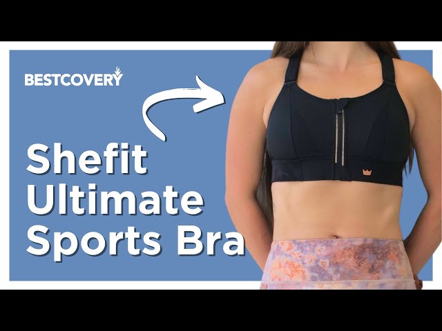 New SheFit White Sm High Impact ULTIMATE SPORTS BRA Adjustable