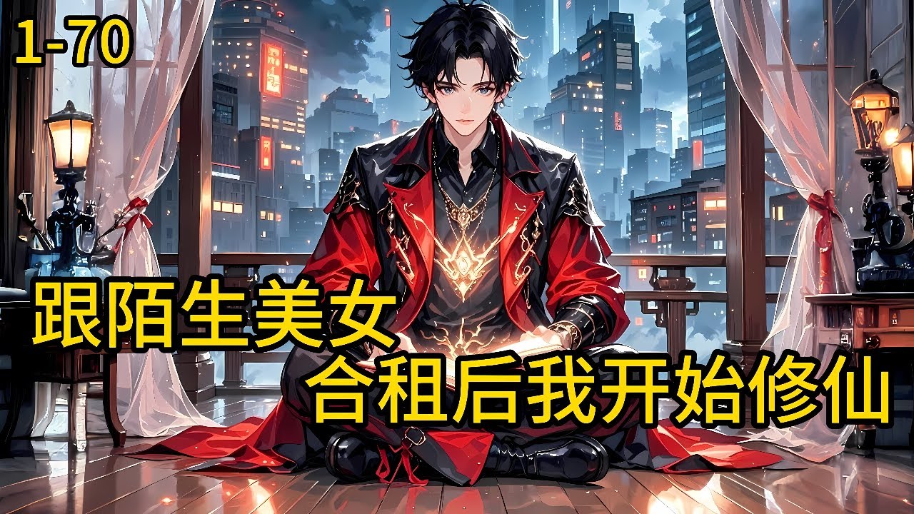 《跟陌生美女合租后，我开始修仙》1-70，只想单纯的把个妹，却在跟一个奇异的美女合租后，意外发现了自己的特殊体质，而在追寻自己特殊体质的秘密过程中，踏入了一个未知的传送阵。#都市 #热血 #漫畫#惊悚