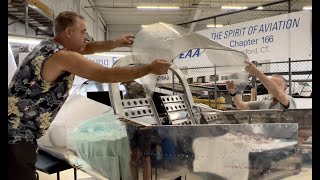 Van's RV-12 Build VLOG: Rear Window, Rudder Pedals by EAA166 Hartford, Connecticut 1,870 views 1 year ago 9 minutes, 25 seconds