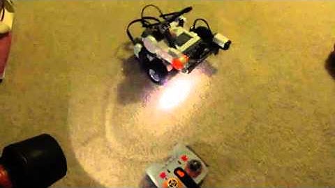 Lego Mindstorms NXT IR Seeker Sensor, Test 2