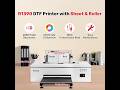 InkSonic A3 R1390 DTF Printer Review: 13-Inch T-Shirt Printing Machine with Oven Bundle