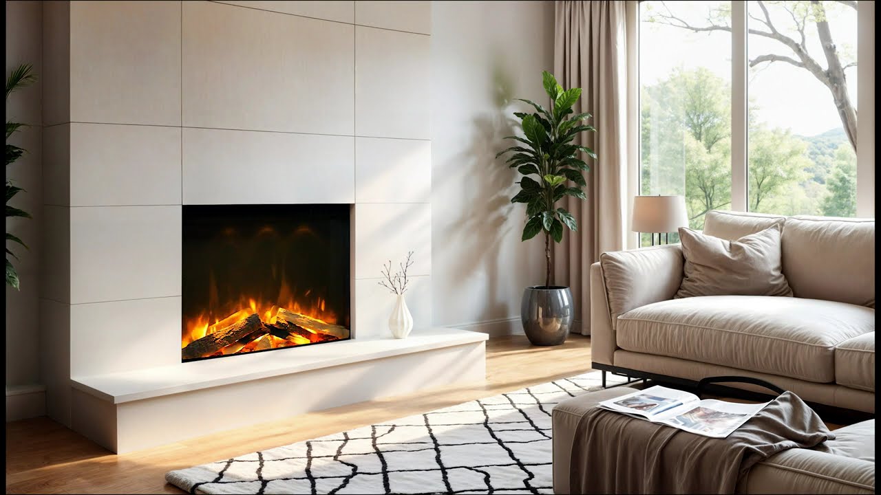 Celsi DLX 600 Electric Fire – A Frameless Statement of Luxury & Innovation