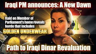 Iraqi PM: A New Dawn. A raid on gov official reveals GOLDEN UNDERWEAR. Path to Dinar Revaluation.