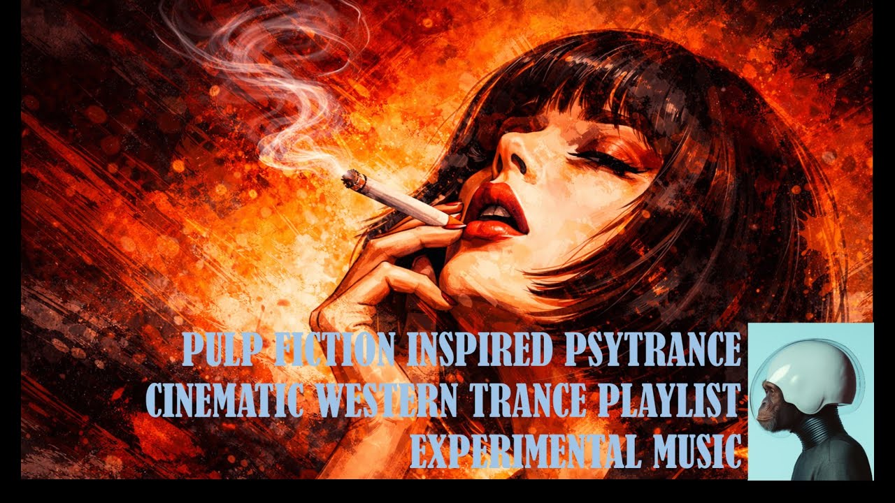 PULP FICTION - INSPIRED - PSYTRANCE - CINEMATIC WESTERN TRANCE PLAYLIST - ROYALE WITH CHEESE