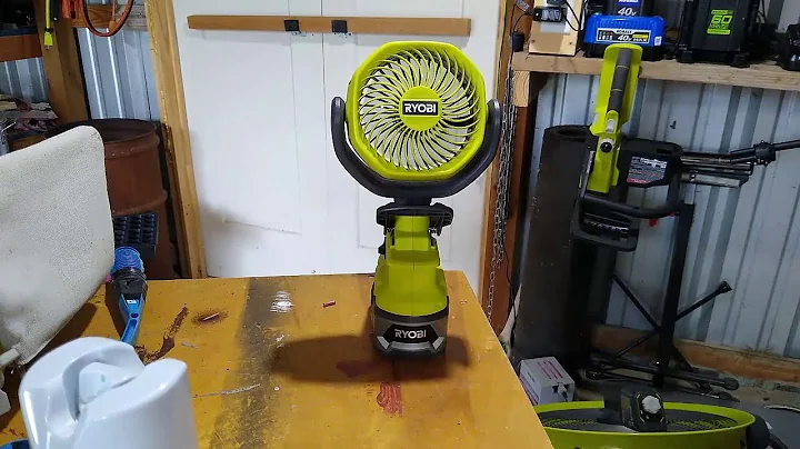 Ryobi 18 Volt Fan Review