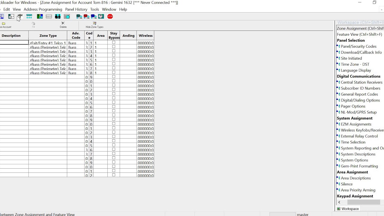 How to change the control panel model type in PCDWindows Quickloader