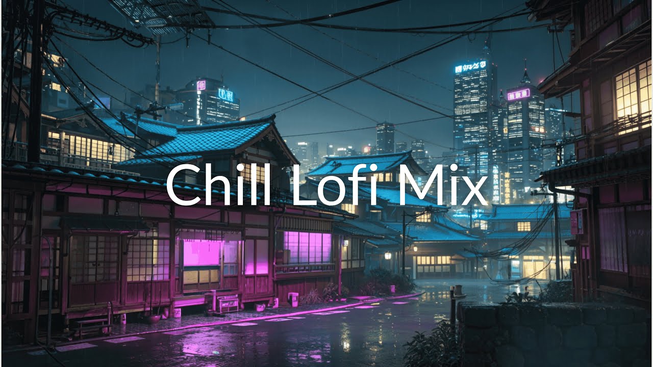 Tokyo 2099 Lofi Neon Rainstorm