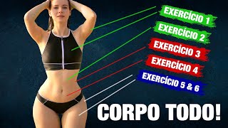 6 Exercícios Simples Que Toda Mulher Deveria Fazer! (Inclui barriga, glúteos, pernas e braços)