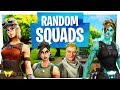 WILDCAT and I tried RANDOM SQUADS...