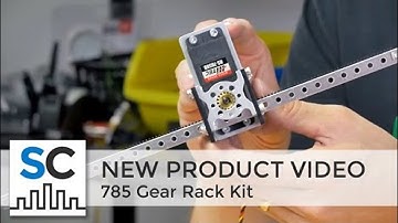 ServoCity Products: 785 Gear Rack Kit