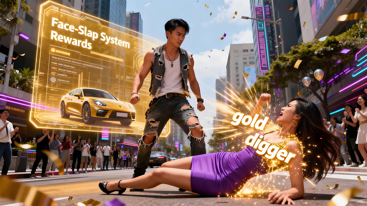 【Full】❤️Can you become a billionaire by slapping gold-diggers? I built  fortune with  magical system